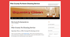 Desktop Screenshot of callsqueakyclean.com